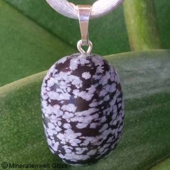 Schneeflockenobsidian, Anhänger, Edelsteine