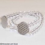 Bergkristall Edelstein, Armbänder, Edelsteine, Heilsteine