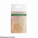 Blume des Lebens Ahorn Aufkleber Echtholz Ø40 mm 1 Stück Blume des Lebens Ahorn, Feng Shui, Edelsteine, Heilsteine