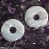 Botswanaachat Donut, Scheiben, Edelsteine, Heilsteine