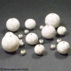 Kugeln diamantiert, Schmuckanfertigung, Edelsteine, Heilsteine