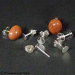 Ohrstecker, Schmuckanfertigung, Edelsteine, Heilsteine