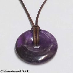 Amethyst Donut, Donuscheiben,Mineralien, Edelsteine, Heilsteine