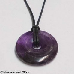 Amethyst Donut, Donuscheiben,Mineralien, Edelsteine, Heilsteine