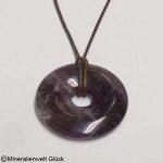 Amethyst Edelstein Donut, Donuscheiben,Mineralien, Edelsteine, Heilsteine