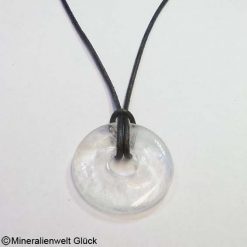 Bergkristall Donut, Donuts, Mineralien, Edelsteine, Heilsteine