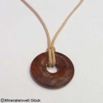 Breckzienjaspis Donut, Donuts, Mineralien, Edelsteine, Heilsteine