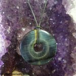 Falkenauge Donut Scheiben, Donuts, Mineralien, Edelsteine, Heilsteine