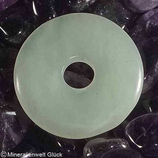 Jade Donut Scheiben, Donuts, Mineralien, Edelsteine, Heilsteine