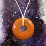 Jaspis Donut Scheiben, Donuts, Mineralien, Edelsteine, Heilsteine