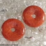 Koralle Donut, Donuts, Mineralien, Edelsteine, Heilsteine