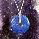 Lapislazuli Edelstein Donut, Donuts, Mineralien, Edelsteine, Heilsteine