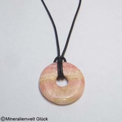 Rhodochrosit Donut, Donutscheiben, Mineralien, Edelsteine, Heilsteine