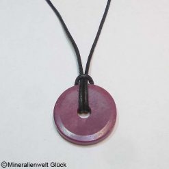 Rubin Donut, Donutscheiben, Mineralien, Edelsteine, Heilsteine