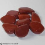 Jaspis rot, Trommelsteine, Edelsteine, Heilsteine