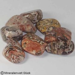 Leopardenjaspis, Trommelsteine, Edelsteine, Heilsteine