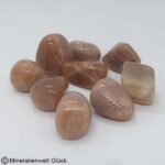 Mondstein Peach Trommelsteine, Edelsteine, Heilsteine