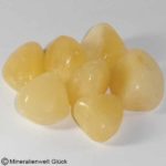 Orangencalcit Trommelsteine, Edelsteine, Heilsteine