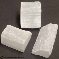 Selenit Rohkristall, Trommelsteine, Edelsteine, Heilsteine