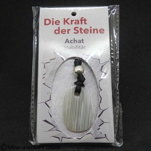 Kraftstein Achat, Anhänger, Edelsteine, Heilsteine