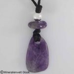 Kraftstein Amethyst, Anhänger, Edelsteine, Heilsteine