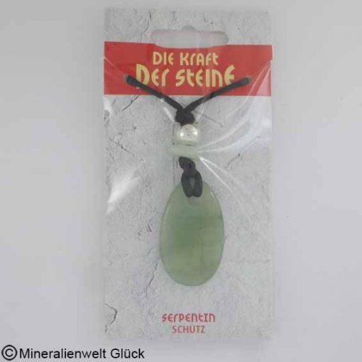 Kraftstein Serpentin, Anhänger, Edelsteine, Heilsteine