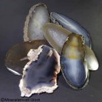 Achatscheiben oval, Kristalle, Edelsteine, Heilsteine