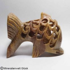Speckstein - Delphin Undercut, Tierfiguren, Edelsteine, Heilsteine