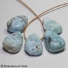 Larimar Trommelsteine gebohrt, Trommelsteine, Edelsteine, Heilsteine