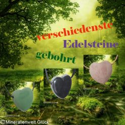 Edelsteine gebohrt