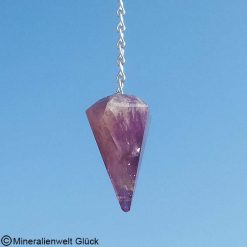 Amethyst Pendel, Edelsteine, Mineralien