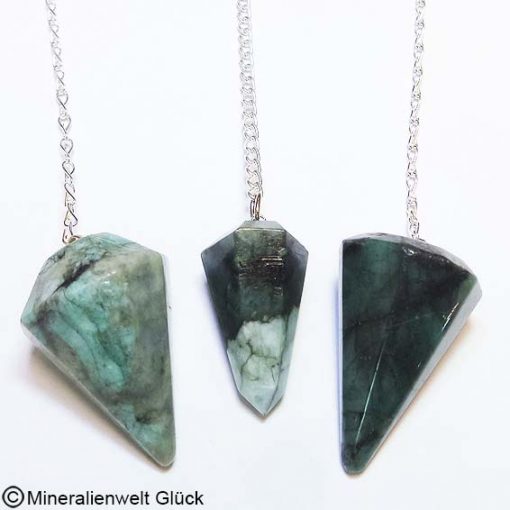 Smaragd Pendel, Edelsteine, Mineralien