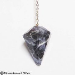 Sodalith Pendel, Mineralien, Edelsteine