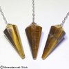Tigerauge Pendel, Edelsteine, Mineralien