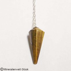 Tigerauge Pendel, Edelsteine, Mineralien