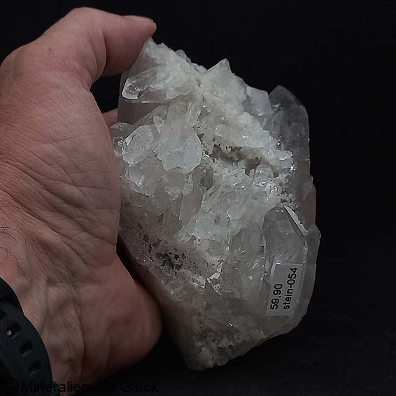 Bergkristall Stufe (54), Edelsteine, Mineralien