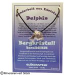 Bergkristall Delphin, Edelsteine, Mineralien