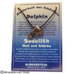 Sodalith Delphin, Edelsteine, Mineralien
