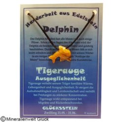 Tigerauge Delphin, Edelsteine, Mineralien