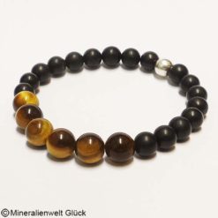 Armband Schungit, Edelsteine, Heilsteine, Mineralien