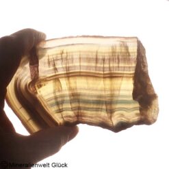 Fluorit "Fenster" (1), Edelsteine, Heilsteine, Mineralien