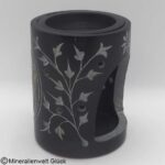 Aromalampe Zylinder, Duftöle, Edelsteine, Mineralien