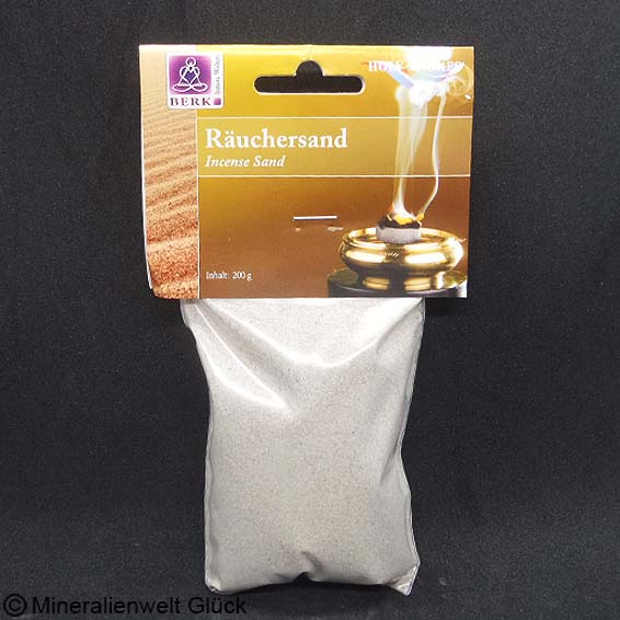 Räuchersand, Edelsteine, Mineralien