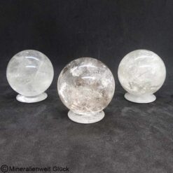 Bergkristall Edelsteinkugeln, Heilsteine, Edelsteine, Mineralien
