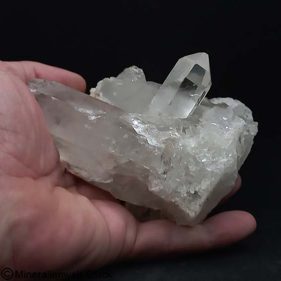 Bergkristall (80), Edelsteine, Mineralien