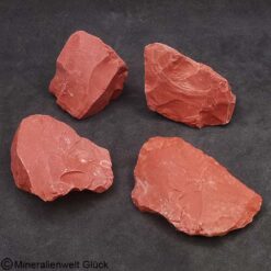Jaspis rot Rohkristall, Edelsteine, Mineralien, Heilsteine