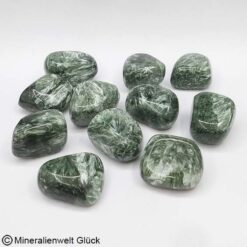 Serafinit (Seraphinit), Edelsteine, Heilsteine, Trommelsteine, Mineralien