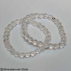 Bergkristall Kugelarmband, Edelsteine, Mineralien